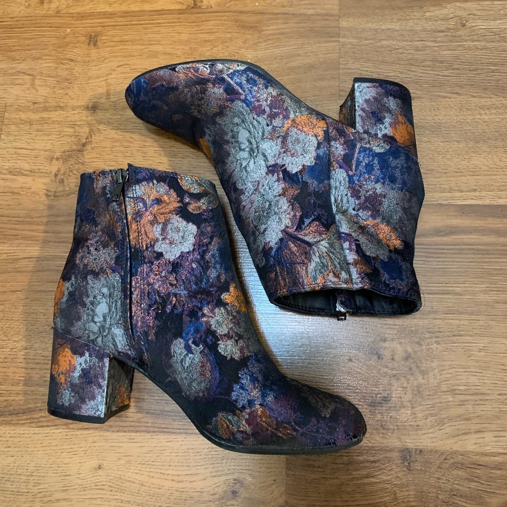 Floral Booties